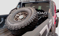 Thumbnail for DV8 Offroad 2019+ Jeep Gladiator In-Bed Adjustable Tire Carrier
