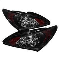 Thumbnail for Spyder Hyundai Genesis 10-12 2Dr LED Tail Lights Black ALT-YD-HYGEN09-LED-BK