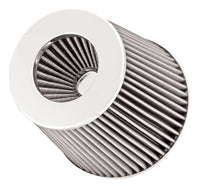 Thumbnail for Spectre Adjustable Conical Air Filter 5-1/2in. Tall (Fits 3in. / 3-1/2in. / 4in. Tubes) - White