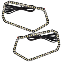 Thumbnail for Oracle 08-19 Polaris RZR 570/800/900 Dynamic RGB+W Headlight Halo Kit - - Dynamic SEE WARRANTY