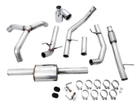 Thumbnail for AWE Tuning 4th Gen GM 1500 5.3L 0FG Catback Split Rear Exit (Flat Bumper) - Quad Chrome Tips