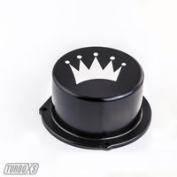 Thumbnail for Turbo XS 15-16 Subaru WRX Billet Aluminum Vacuum Pump Cover - Black