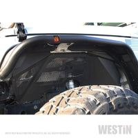 Thumbnail for Westin 07-18 Jeep Wrangler JK Inner Fenders - Front - Textured Black