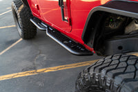 Thumbnail for DV8 Offroad 07-18 Jeep Wrangler JK (4 Door Only) OE Plus Side Steps