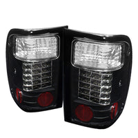Thumbnail for Spyder Ford Ranger 01-05 LED Tail Lights Black ALT-YD-FR98-LED-BK