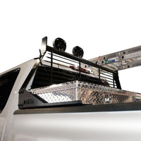 Thumbnail for Westin 1999-2018 Chevrolet/Ford/GMC/Toyota Silverado/Sierra 1500/2500/3500 HD Headache Rack - Black