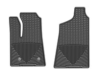 Thumbnail for WeatherTech 2015+ Ford Transit (Vinyl Floors Only) Front Rubber Mats - Black