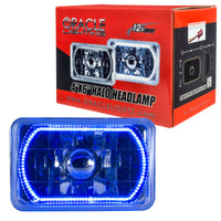 Thumbnail for Oracle Pre-Installed Lights 4x6 IN. Sealed Beam - Blue Halo SEE WARRANTY