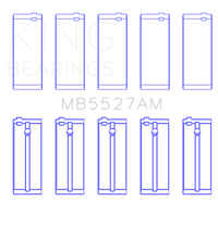 Thumbnail for King GM DOHC 16 Valve/SOHC 8 Valve / Toyota SOHC 8 Valve/DOHC 16 Valve (Size +0.25) Main Bearing Set