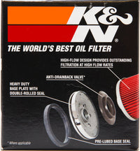 Thumbnail for K&N Suzuki / Arctic Cat / Cagiva / Kawasaki / Kymco / Aprilia 2.813in OD x 3.031in H Oil Filter