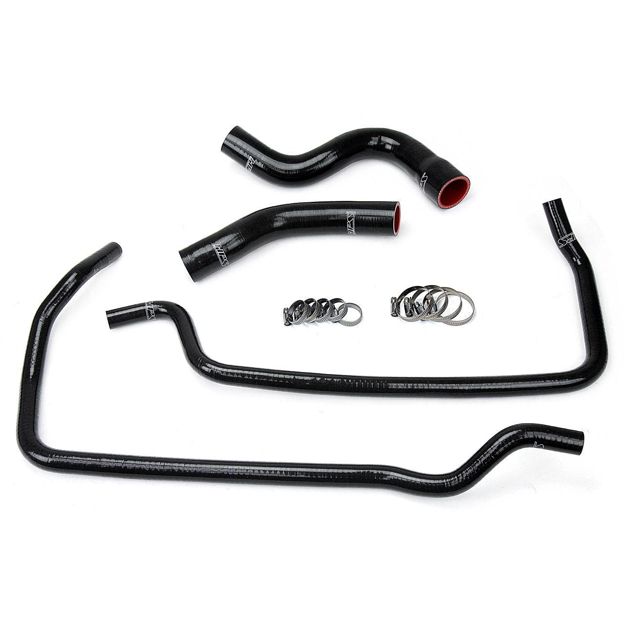 HPS Black Reinforced Silicone Radiator + Heater Hose Kit Coolant for Jeep 01-04 Grand Cherokee WJ 4.7L V8