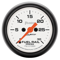 Thumbnail for Autometer Phantom 2-1/16in 30K PSI Digital Stepper Motor Fuel Rail Pressure Gauge