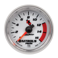 Thumbnail for Autometer C2 2in 0-1600 PSI Full Sweep Electronic Nitrous Gauge