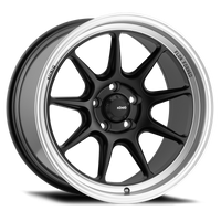 Thumbnail for Konig Countergram 15x8 4x100 ET25 Matte Black / Matte Machined Lip