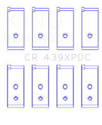 Thumbnail for King Honda B18A1/B18B1 pMaxKote Performance Rod Bearing Set