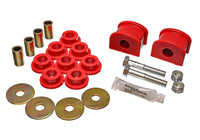 Thumbnail for Energy Suspension 95-97 Ford Explorer/Bronco 2WD/4WD 19mm Red Rear Sway Bar Bushing Set