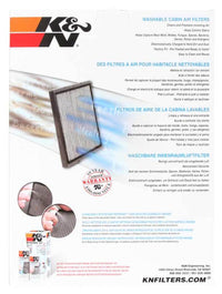 Thumbnail for K&N Replacement Cabin Air Filter