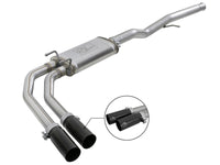 Thumbnail for aFe Rebel Series 3in to 2.5in 409 SS Cat-Back Exhaust w/ Black Tips 09-18 GM Silverado/Sierra 5.4L