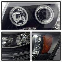 Thumbnail for Spyder Toyota Tacoma 05-11 Projector Headlights CCFL Halo LED Blk Smke PRO-YD-TT05-CCFL-BSM
