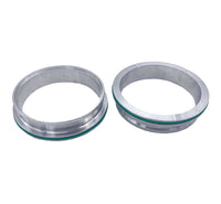 Thumbnail for Granatelli Aluminum Dual Seal Clamp 4.0in Weld-on Ferrule Set
