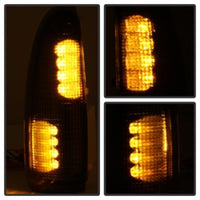 Thumbnail for xTune Ford Superduty F250-F650 03-07 Amber LED Mirror Signal Lens - Smoke ACC-LED-FDSD99-MR-SM