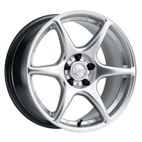 Thumbnail for Kansei K11S Tandem 19x10.5in / 5x114.3 BP / 22mm Offset / 73.1mm Bore - Hyper Silver Wheel