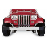 Thumbnail for Rampage 1987-1995 Jeep Wrangler(YJ) Grille Inserts - Chrome