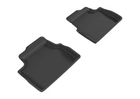 Thumbnail for 3D MAXpider 2014-2019 Mini Hardtop 4-Door Kagu 2nd Row Floormats - Black