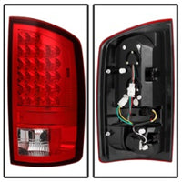 Thumbnail for Spyder Dodge Ram 02-06 1500/Ram 2500/3500 03-06 LED Tail Light Red Clear ALT-YD-DRAM02-LED-RC
