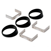 Thumbnail for Autometer Gauge Mount Angle Rings Black 3 Pieces for 2 5/8in Gauges
