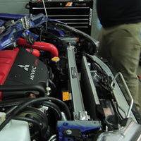 Thumbnail for Mishimoto 08+ Mitsubishi Lancer Evo X / 08+ Lancer Ralliart Manual X-LINE (Thicker Core) Aluminum Ra