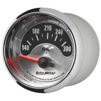 Thumbnail for Autometer American Muscle 2-1/16in Short Sweep Electric 140-300 Deg F Oil Temp Gauge