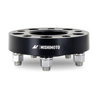 Thumbnail for Mishimoto Wheel Spacers - 5X114.3 / 70.5 / 25 / M14 - Black