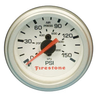 Thumbnail for Firestone Replacement Single Pressure Gauge - White Face (For PN 2225 / 2229 / 2196) (WR17609181)