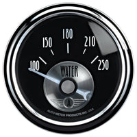 Thumbnail for Autometer Prestige Series 52mm 100-250 Deg F Short Sweep Electronic Water Temperature Gauge