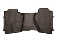 Thumbnail for WeatherTech 2014+ Chevy Silverado Rear FloorLiner - Cocoa (Only Fits Double Cab / 1500 Models)