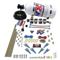 Thumbnail for Nitrous Express Pro-Shk/Alc 4 Solenoids Nitrous Kit (250-650HP) w/Composite Bottle