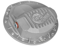 Thumbnail for aFe Power Rear Differential Cover Raw w/Machined Fins Street Ser. 16-17 Nissan Titan XD (AAM 9.5-14)