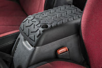 Thumbnail for Rugged Ridge Center Console Cover Black 97-01 Jeep Wrangler TJ
