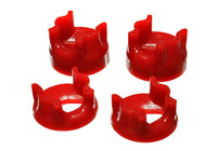 Thumbnail for Energy Suspension 98-02 Dodge Ram 2500/3500 Red Motor Mount Insert Set for 5.9L Cummins 24V