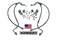Thumbnail for Superlift 05-07 Ford F-250/F-350 w/ 4-8in Lift Kit (Pair) Bullet Proof Brake Hoses