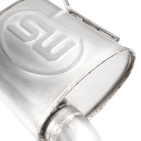 Thumbnail for Stainless Works 2018 Jeep TrackHawk 6.2L 3in Catback System X-Pipe Turbo S-Tube Muffler Stock Exit