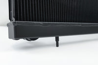 Thumbnail for CSF Nissan R33 Skyline GT-R/GTS Full Billet Aluminum High-Performance Radiator - Black