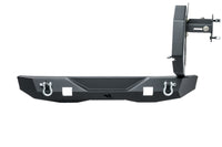Thumbnail for Rugged Ridge 07-18 Jeep Wrangler (JK/JKU) XOR Rear Bumper w/Swing Out Tire Carrier - Tex. Blk