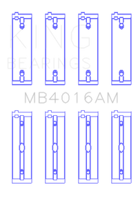 Thumbnail for King Mitsubishi 181CI 3.0L 6G72 V6 (Size STD) Main Bearing Set