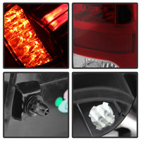 Thumbnail for Spyder Dodge Ram 1500 13-14 13-14 LED Tail Lights LED Model only - Red Clear ALT-YD-DRAM13-LED-RC