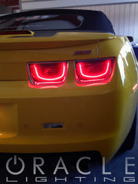 Thumbnail for Oracle Chevy Camaro 10-13 Afterburner 2.0 Tail Light Halo Kit - Red SEE WARRANTY