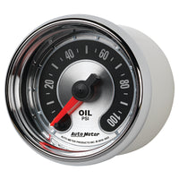 Thumbnail for Autometer American Muscle 52mm Full Sweep Electric 0-100 PSI Oil Pressure Gauge