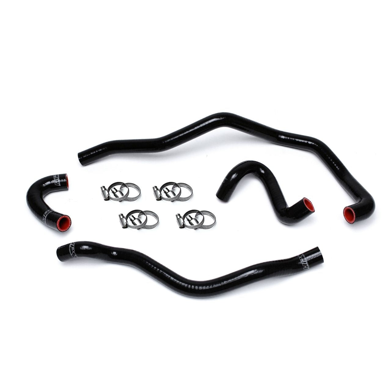 HPS Reinforced Black Silicone Heater Hose Kit Coolant for BMW 01-06 E46 M3 Left Hand Drive