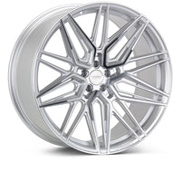 Thumbnail for Vossen HF-7 20x10.5 / 5x112 / ET45 / Deep Face / 66.5 - Silver Polished Wheel